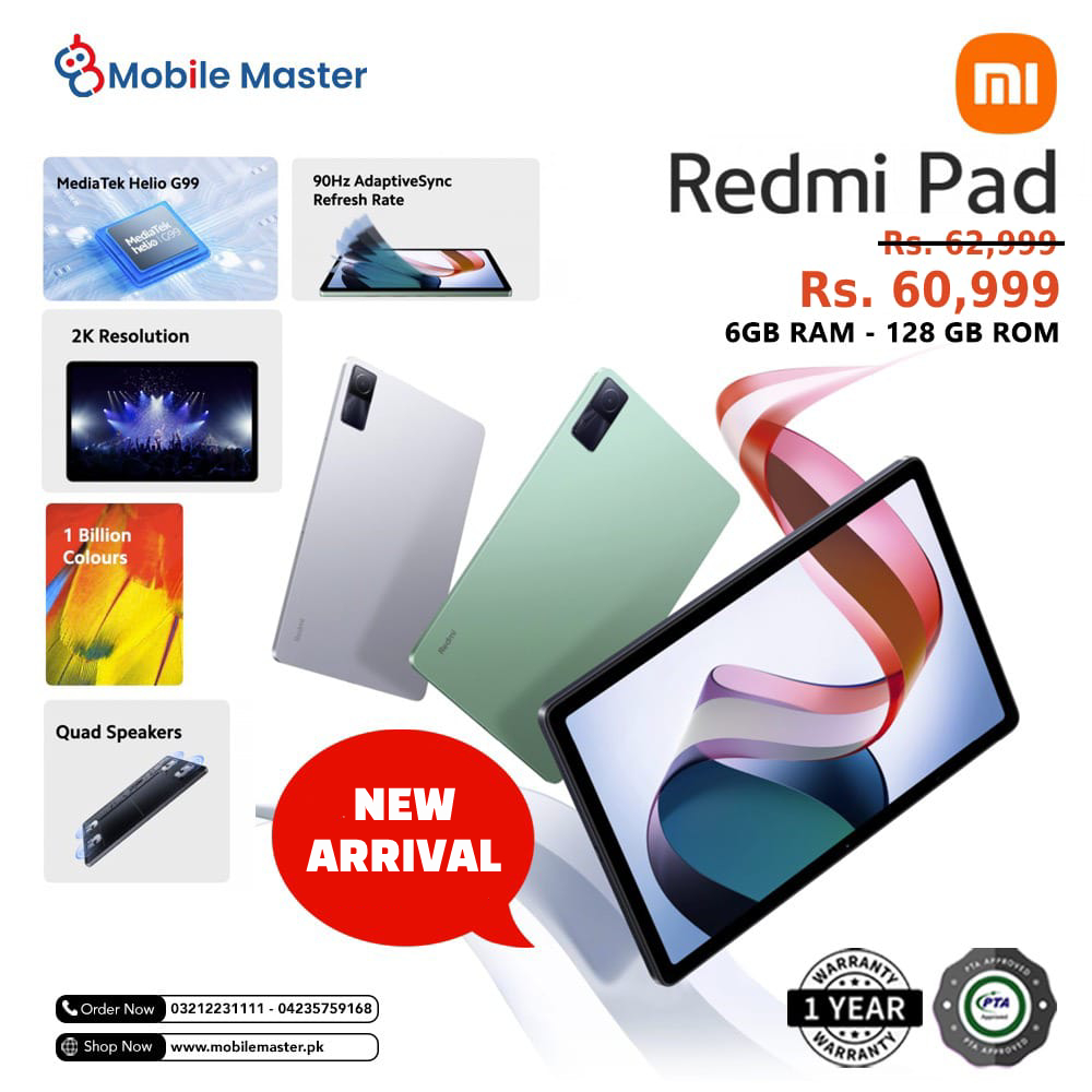 Redmi Pad on Mobile Master