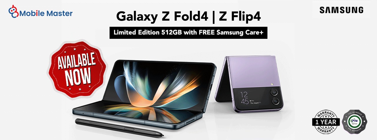 Z Fold 4 and Z Flip 4 are now available