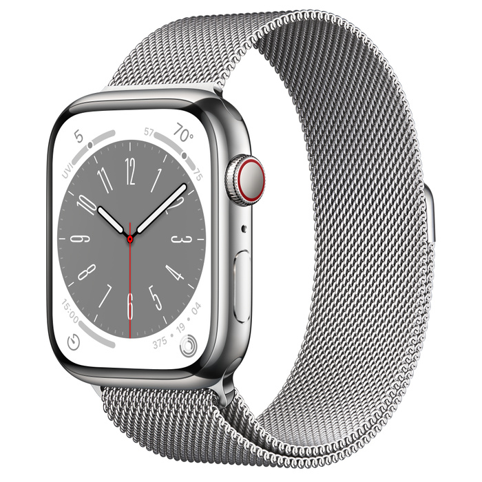 Apple S8 Watch - 45mm GPS Silver at Mobile Master